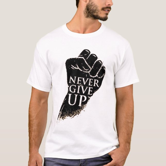 Motivering till skjorta, inspirationsgaranti, din  t shirt (Framsida)