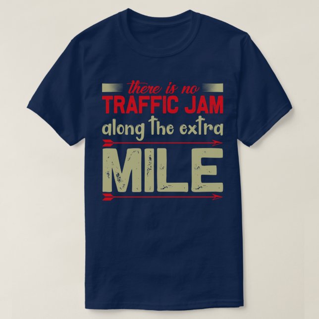 Motivering till trafiken Sylt vid Extra-milen T Shirt (Design framsida)
