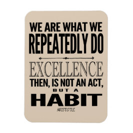 Motivering Typography-citat | Välj Färg Magnet