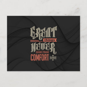 Motivering - Underbart sak aldrig Vykort