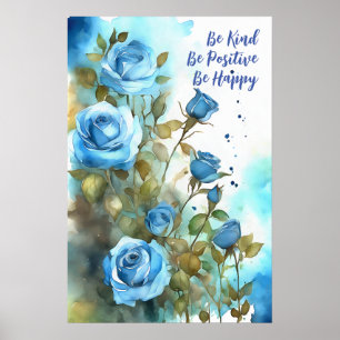 Motivering Watercolor Wall Art Poster 77