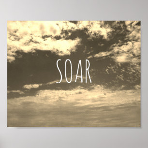 Motiveringcitat poster himlar och moln