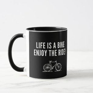 Motiveringell cykling mugg