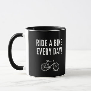 Motiveringell cykling mugg