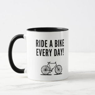 Motiveringell cykling mugg