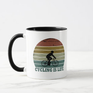 Motiveringell cykling mugg
