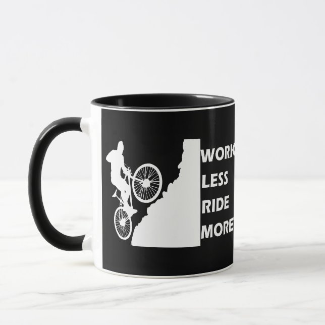 Motiveringell cykling mugg (Vänster)