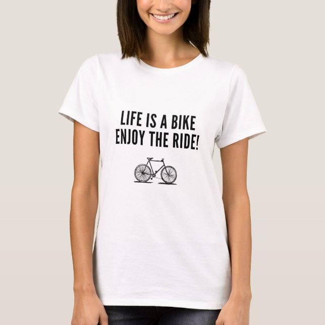 Motiveringell cykling t shirt (Framsida)