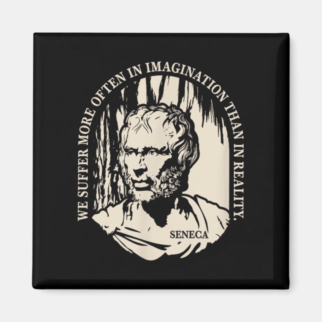 Motiveringell senekaktion om liv och stämpel; lida magnet (Framsidan)