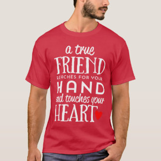 Motiveringellt friend Reacherar handusthjärr T Shirt