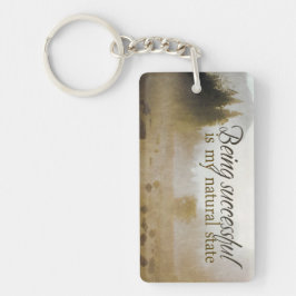 Motiveringsbekräftelse för "lyckades" nyckelring