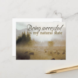 Motiveringsbekräftelse för "lyckades" vykort