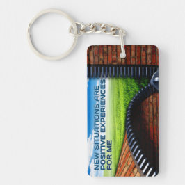 Motiveringsbekräftelse för "nya situationer" nyckelring