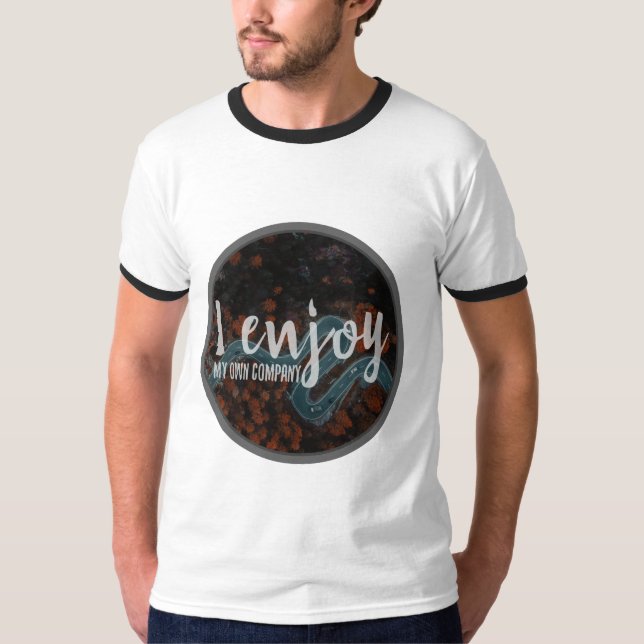 Motiveringscitat för positiv attityd t shirt (Framsida)