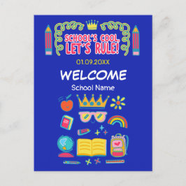 Motiveringscitat för "Skolans coola" Helg Vykort