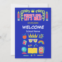 Motiveringscitat för "Skolans coola" Julkort