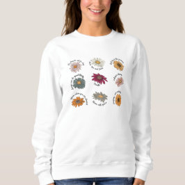 Motiveringscitattecken Blommigt blommande Multifär T Shirt