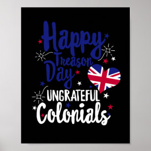 Motiveringsdagen Otacksam kolonialoberoende Brit Poster