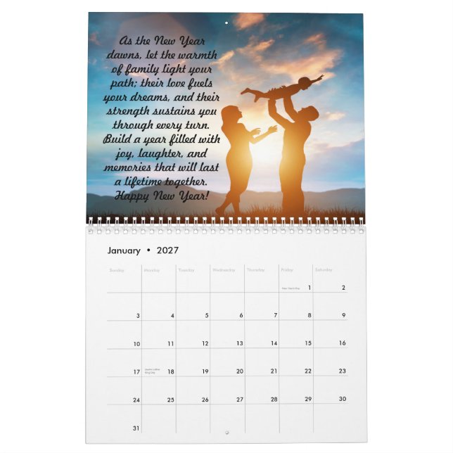 MOTIVERINGSFAMILJ 2024 KALENDER (Jan 2027)