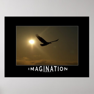 Motiveringsfoto för Eagle & Sol IMAGINATION Poster