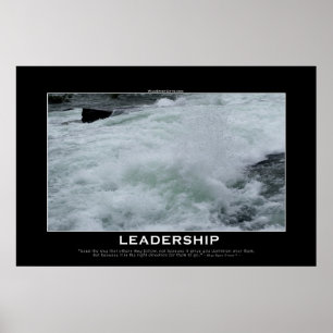 Motiveringsfoto för LEADERSHIP River Rapids Poster