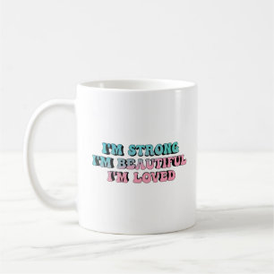 Motiveringsfraser om positiv attityd kaffemugg