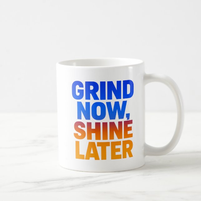 Motiveringsfri offertdesign - sporra varje dag kaffemugg (Höger)