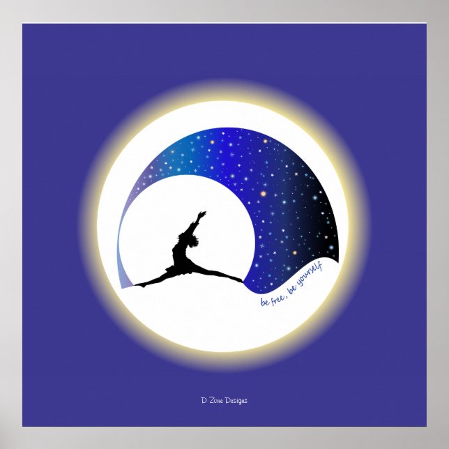 Motiveringsfriheten Andlig Poster (Framsidan)