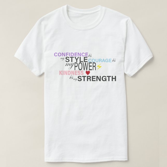 Motiveringsfull T-Shirt-design T Shirt (Design framsida)