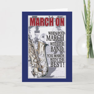 Motiveringsgåvor till ledamöter i Marching Bands Kort