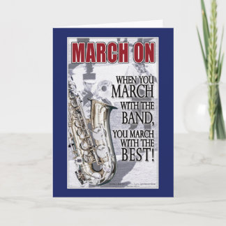 Motiveringsgåvor till ledamöter i Marching Bands Kort