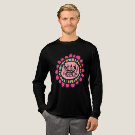 Motiveringsgrafik för lycklig Mind Lycklig Life Mo T Shirt