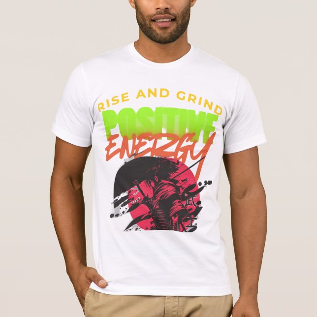 Motiveringsgrafik T-Shirt (Framsida)