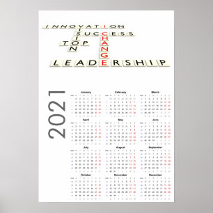 Motiveringskalender 2021 Poster