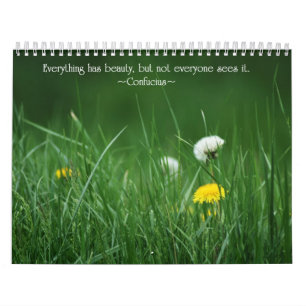 Motiveringskalender för Blommigt Kalender