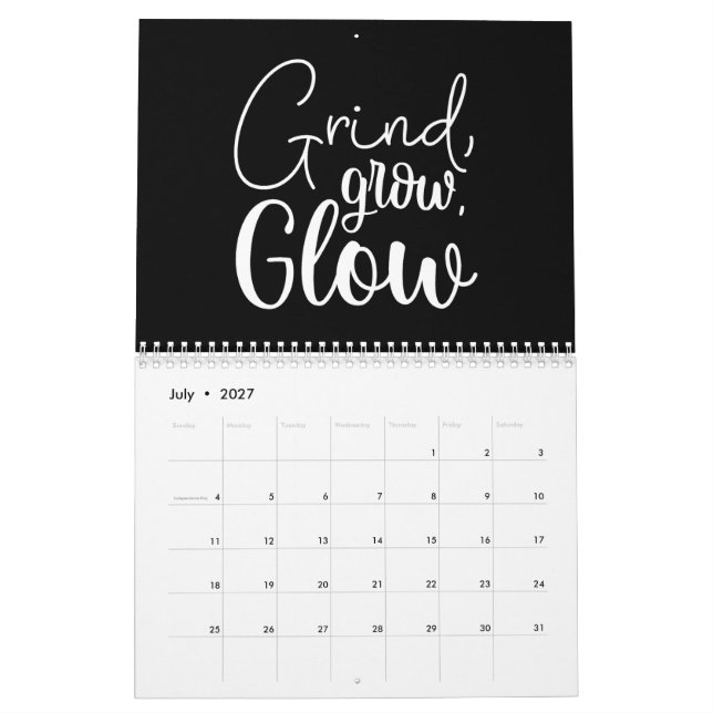 Motiveringskalender Kalender (Jul 2027)