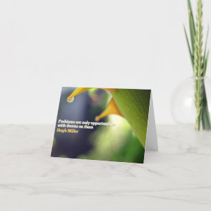 Motiveringskort för affärsmöjligheter kort