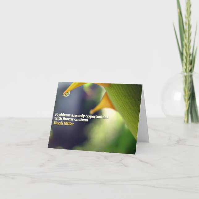 Motiveringskort för affärsmöjligheter kort (Framsida)