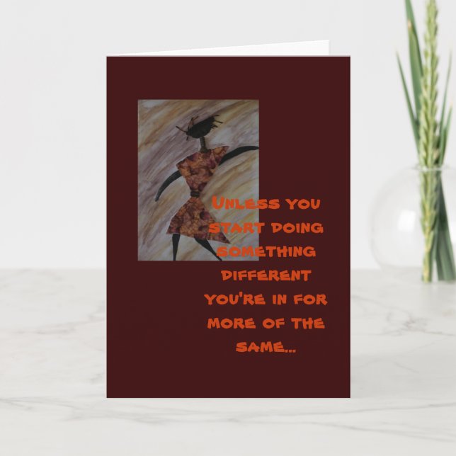 Motiveringskort för etnisk hälsning kort (Framsida)