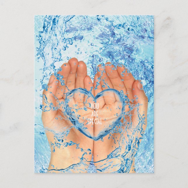 Motiveringskort för inspirationsfull Kärlek Vykort (Framsida)