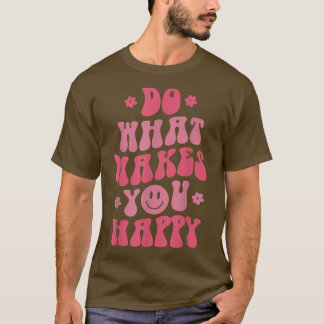 Motiveringskvot manar Womens Lycklig Älskare Smile T Shirt