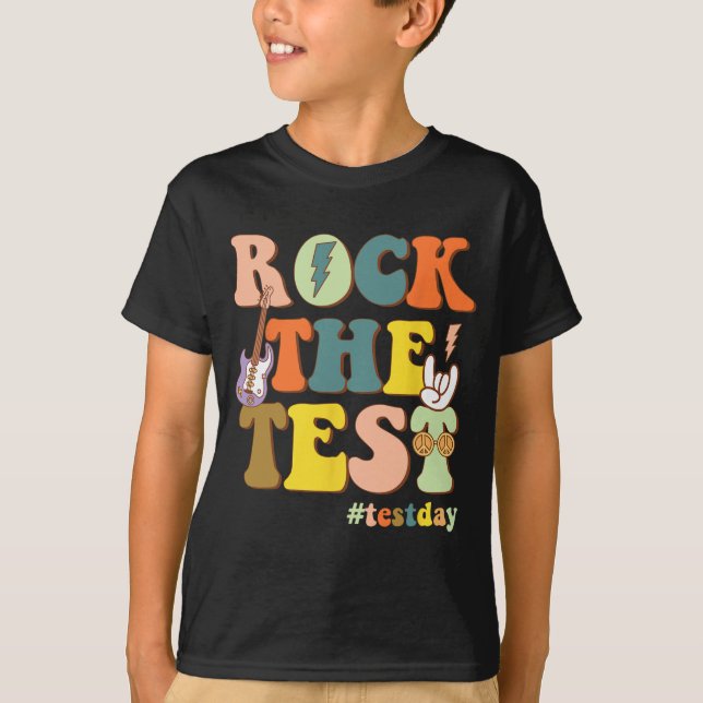 Motiveringslärare Student Sten Testet T Shirt (Framsida)