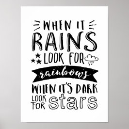 Motiveringslivsofferten Poster Ge aldrig upp