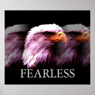 Motiveringslös amerikansk Örn Poster