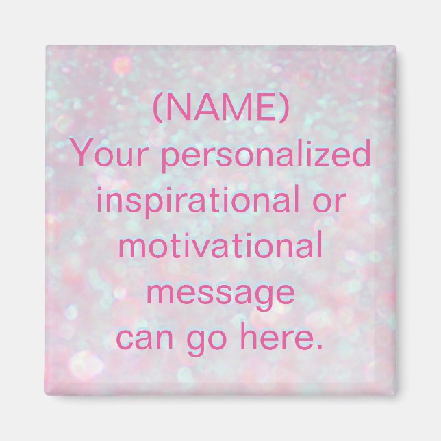 Motiveringsmeddelande för anpassningsbar magnet (Framsidan)