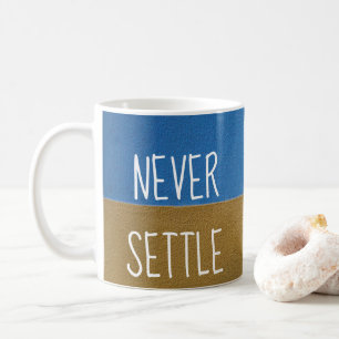 Motiveringsoffert för Blått och Guld ALDRIG SETT Kaffemugg