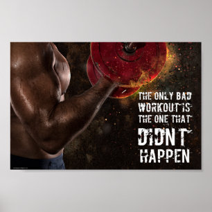 Motiveringsoffert för kursutbildning för Gym Artwo Poster
