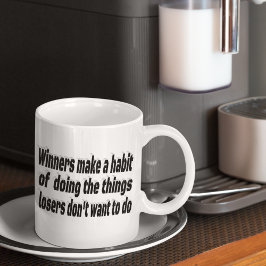 Motiveringsoffert för vinnare kaffemugg