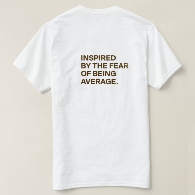 Motiveringsoffert T-Shirt - "Hustle in Silence, L (Design baksida)