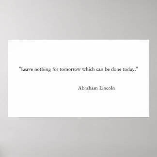 Motiveringsofferter Poster